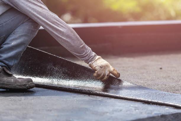 Professional Waterproofing technician working in Scottsburg, NY